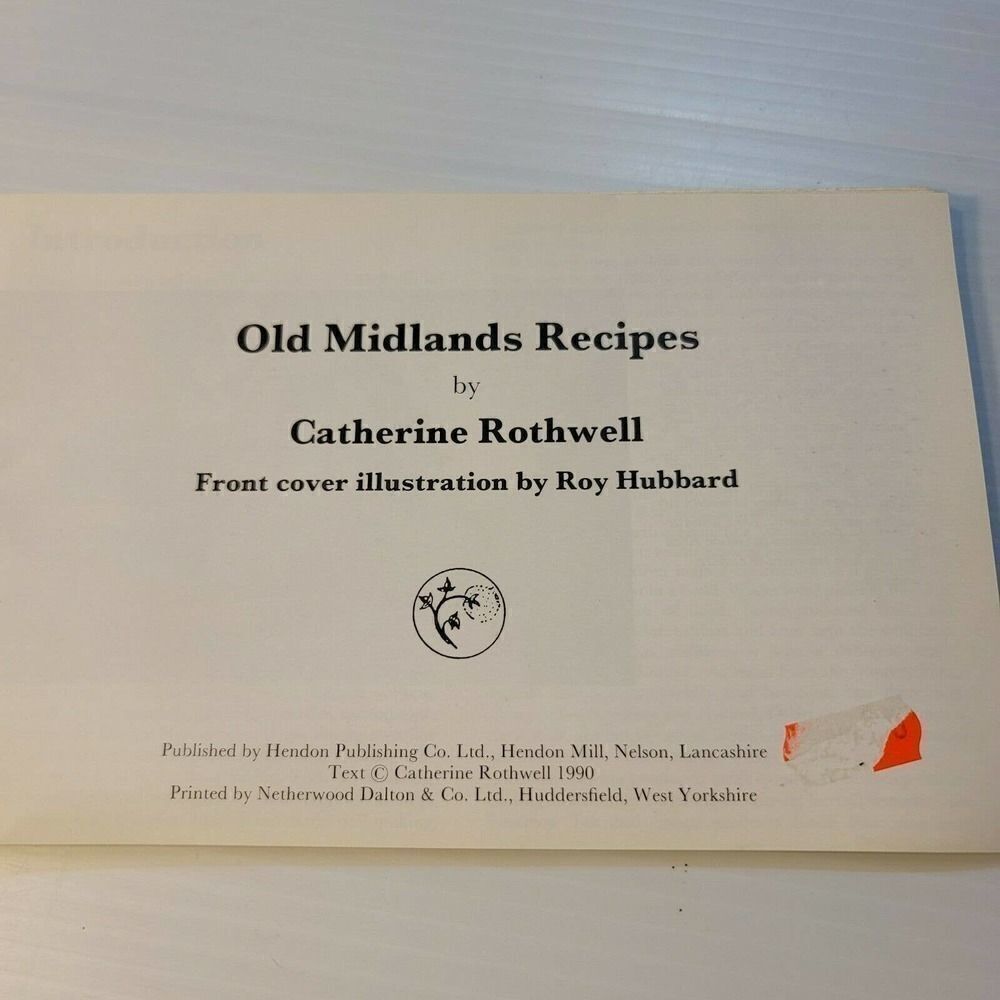 Old Midlands Recipes Catherine Rothwell Cookbook - Picture 3 of 11